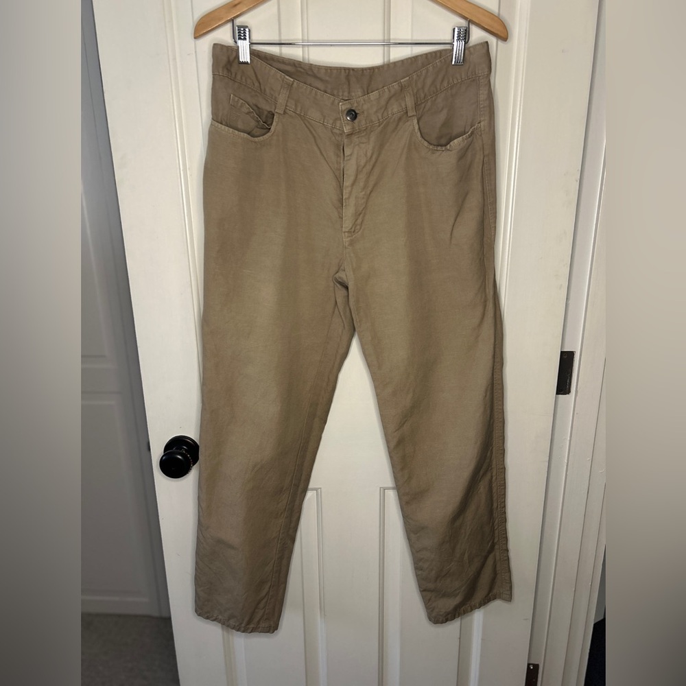 Fay Men's Khaki Chinos - tan - EUC - size 52 - 29 inch inseam